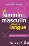 Le féminin et le masculin dans la langue